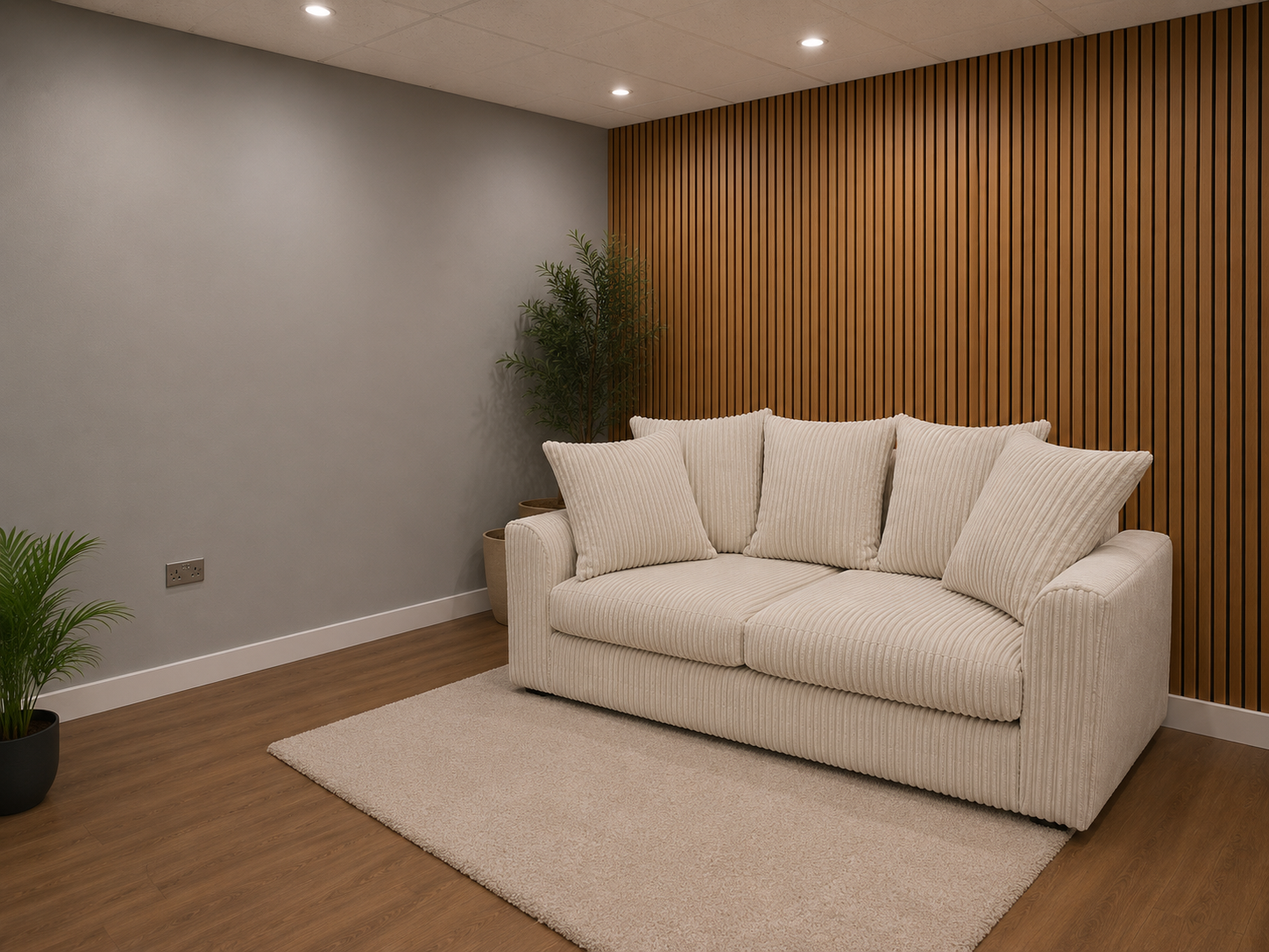 BRAND NEW JUMBO CORD 3 SEATER SOFA