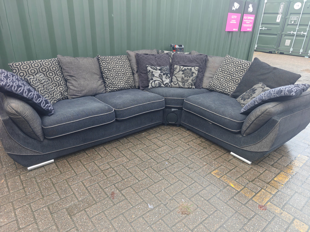 SCS Corner Sofa with Built-in Pioneer Speakers