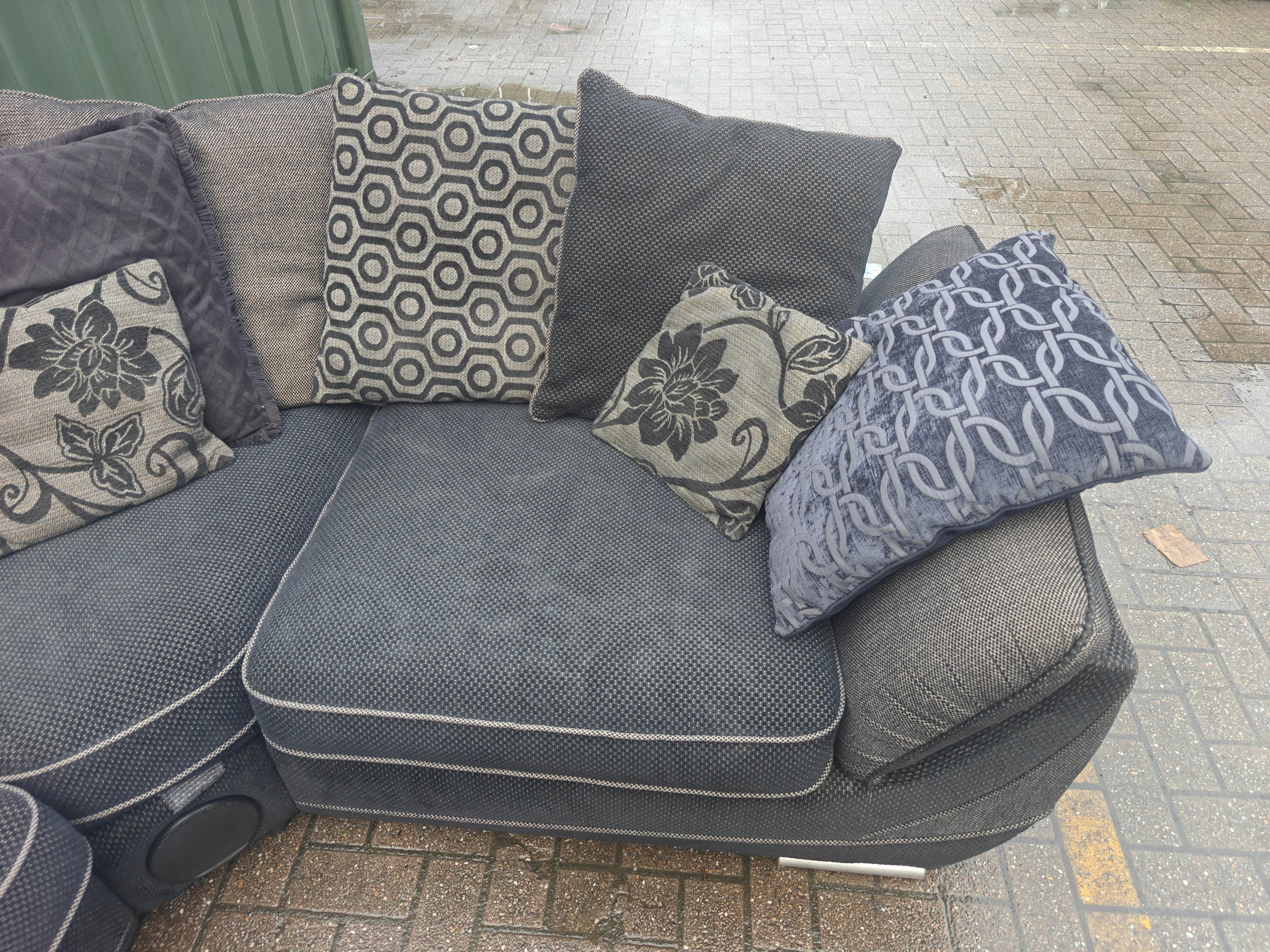 SCS Corner Sofa with Built-in Pioneer Speakers