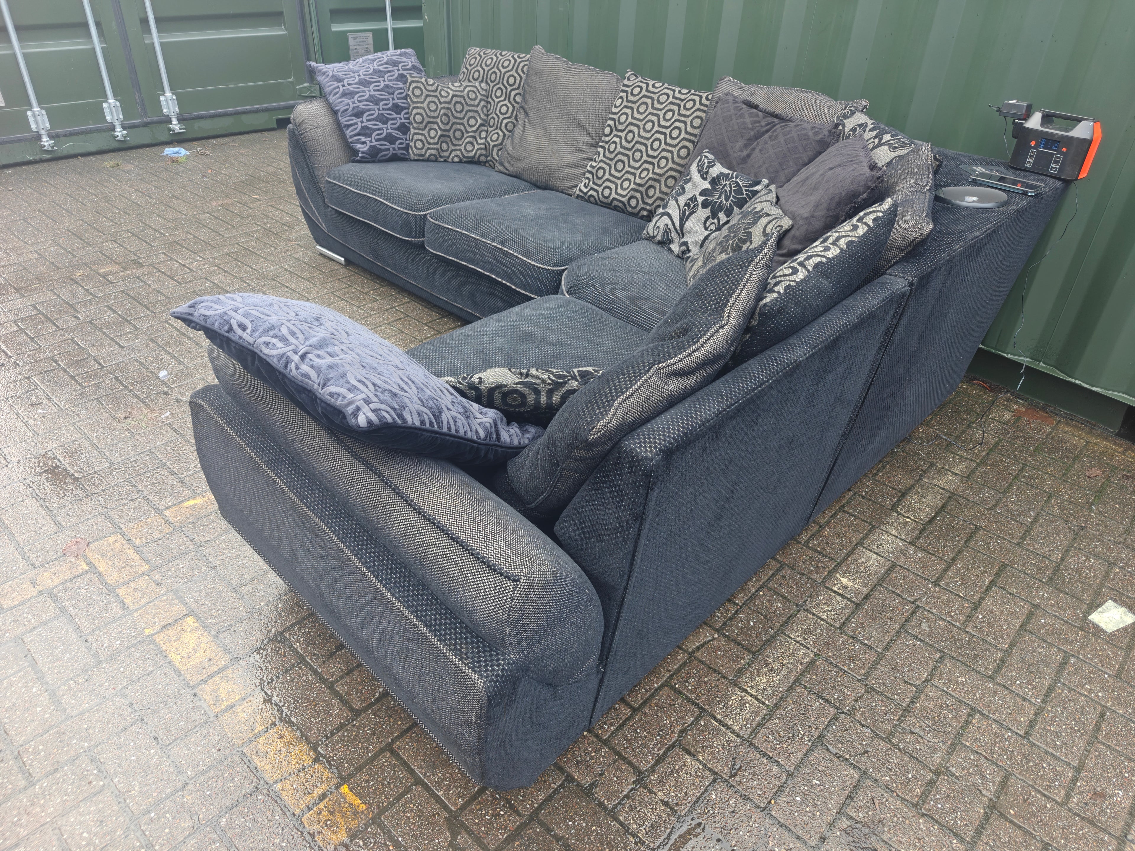 SCS Corner Sofa with Built-in Pioneer Speakers