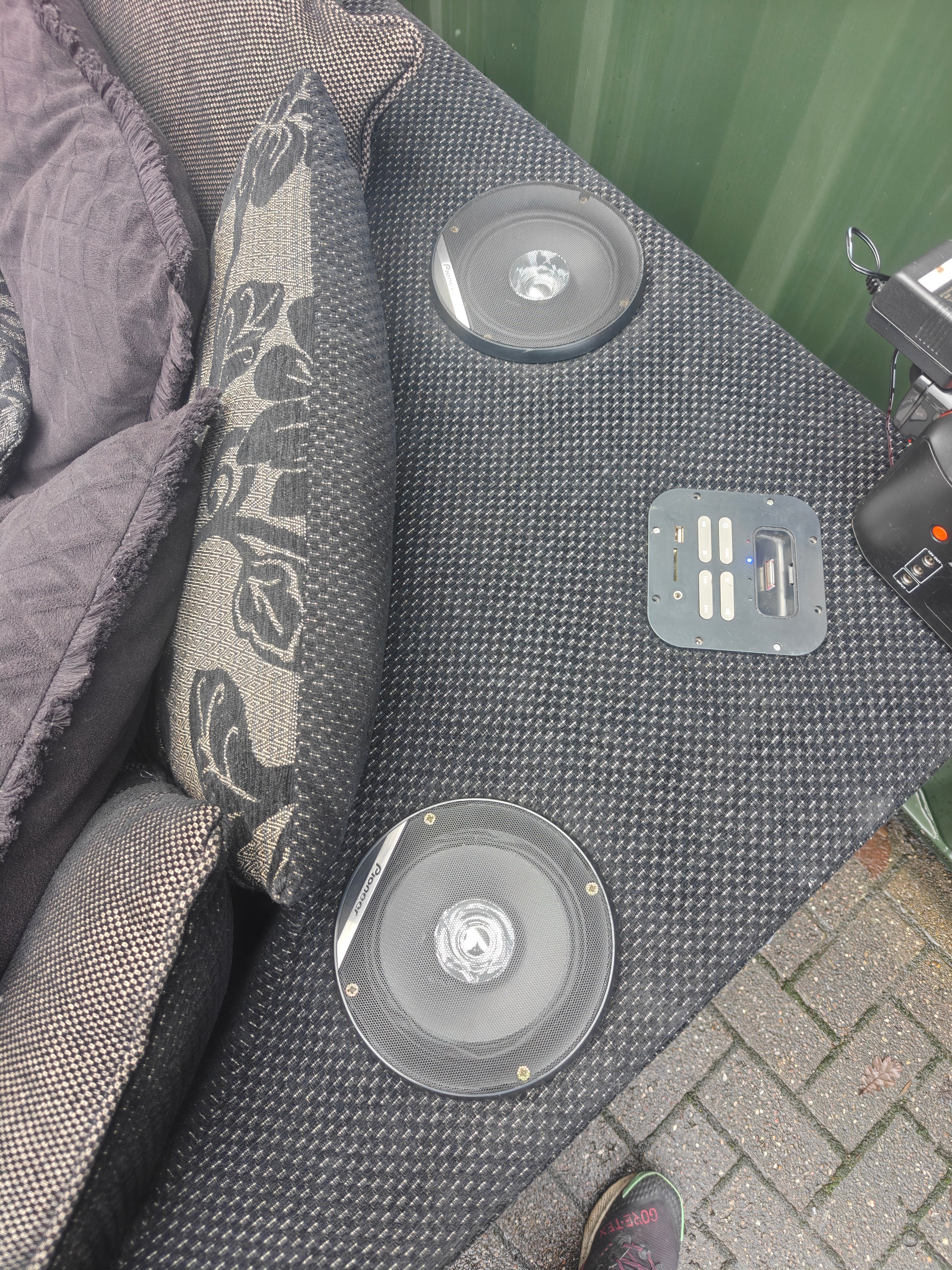 SCS Corner Sofa with Built-in Pioneer Speakers