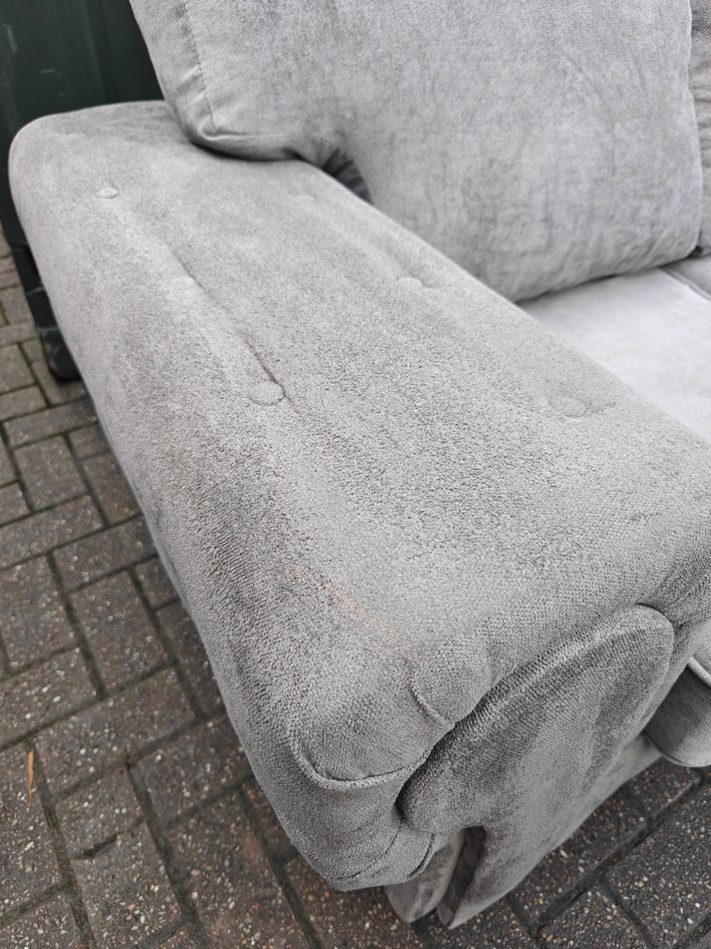 Grey Verona Corner Sofa