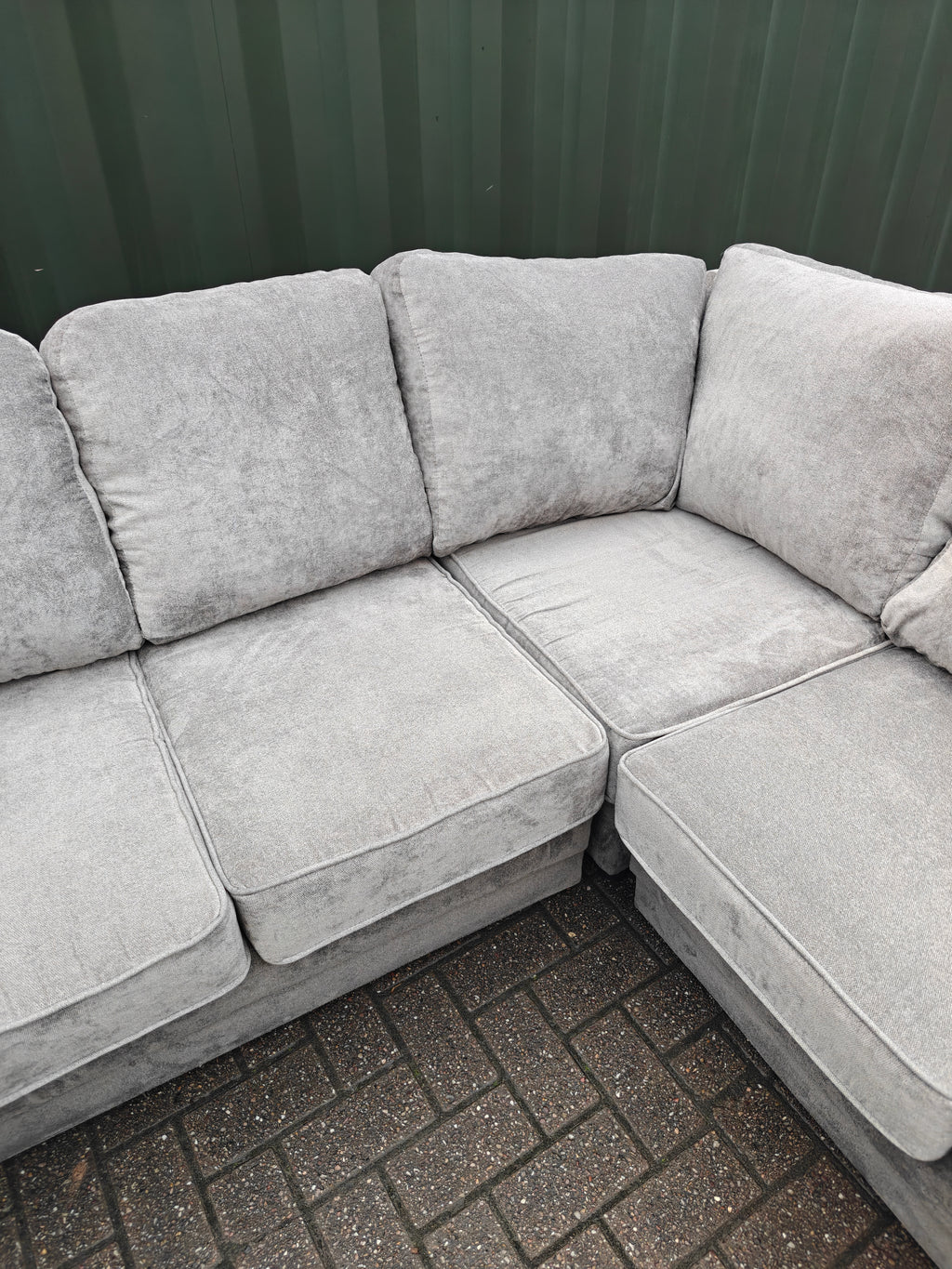 Grey Verona Corner Sofa