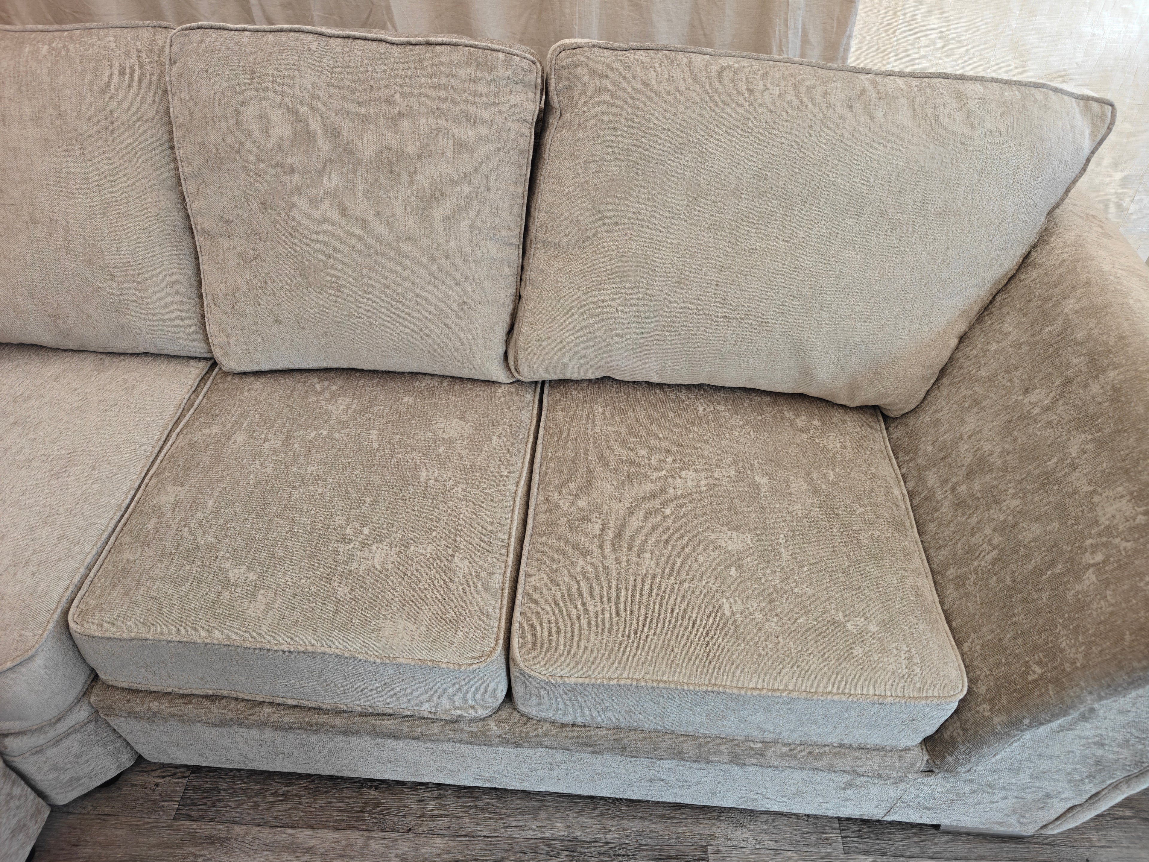 Light Grey Left Hand Side Corner Sofa