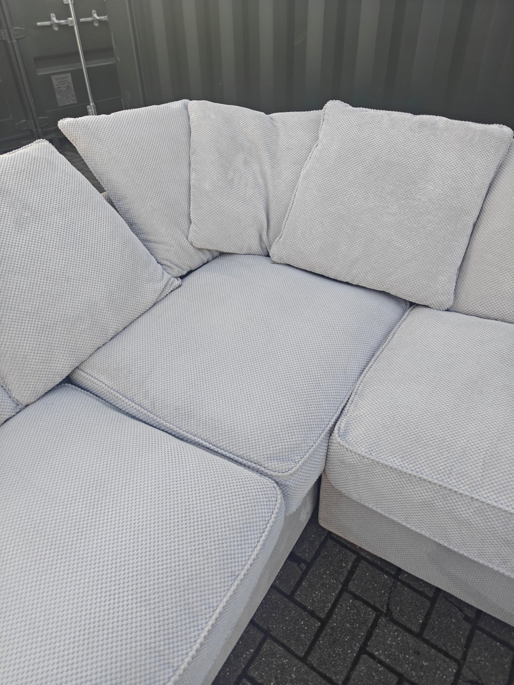 Nebraska Oak Furniture Left Hand Side Corner Sofa