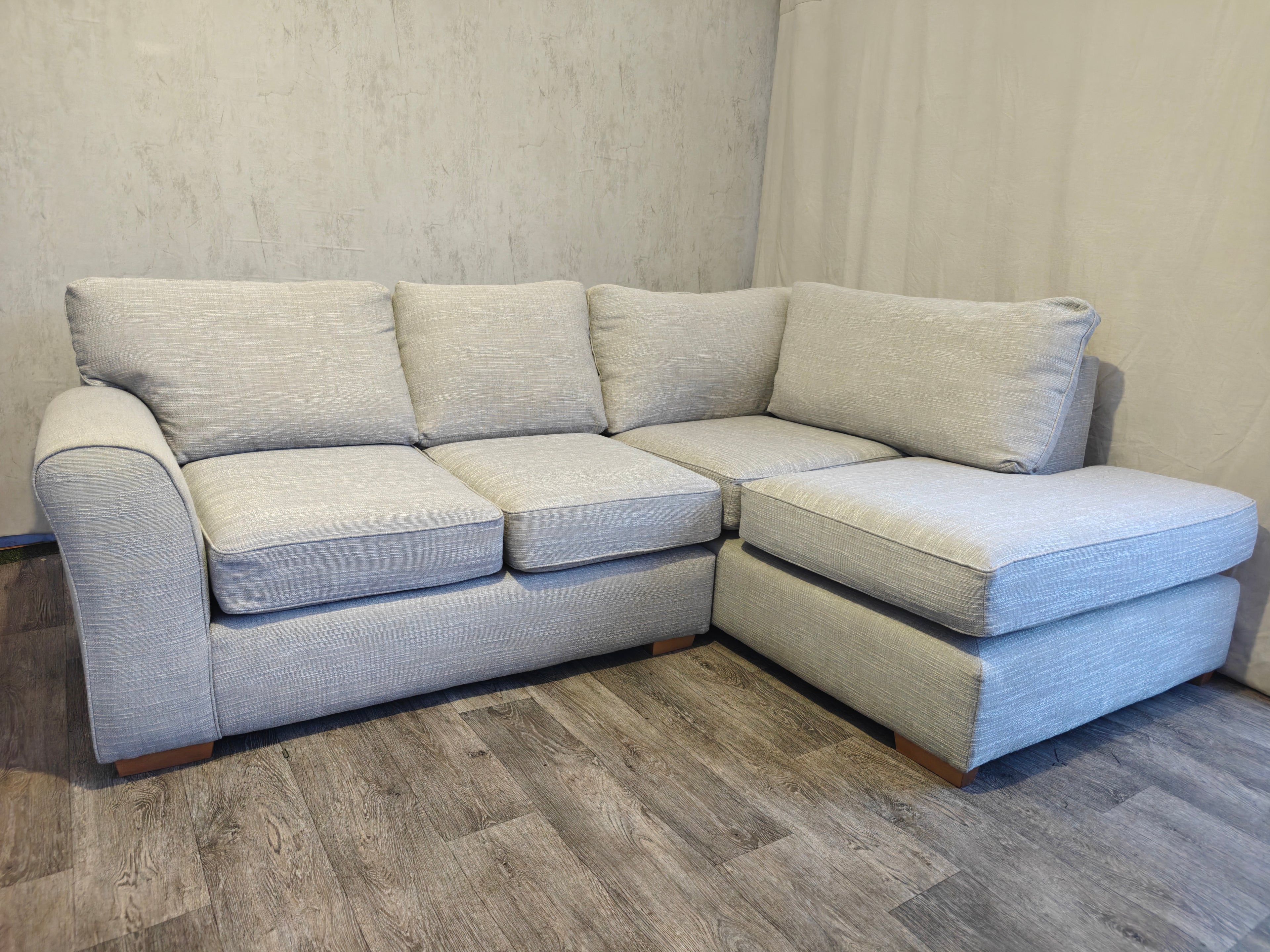 Light Grey NEXT Michigan II Sofa Right Hand Side