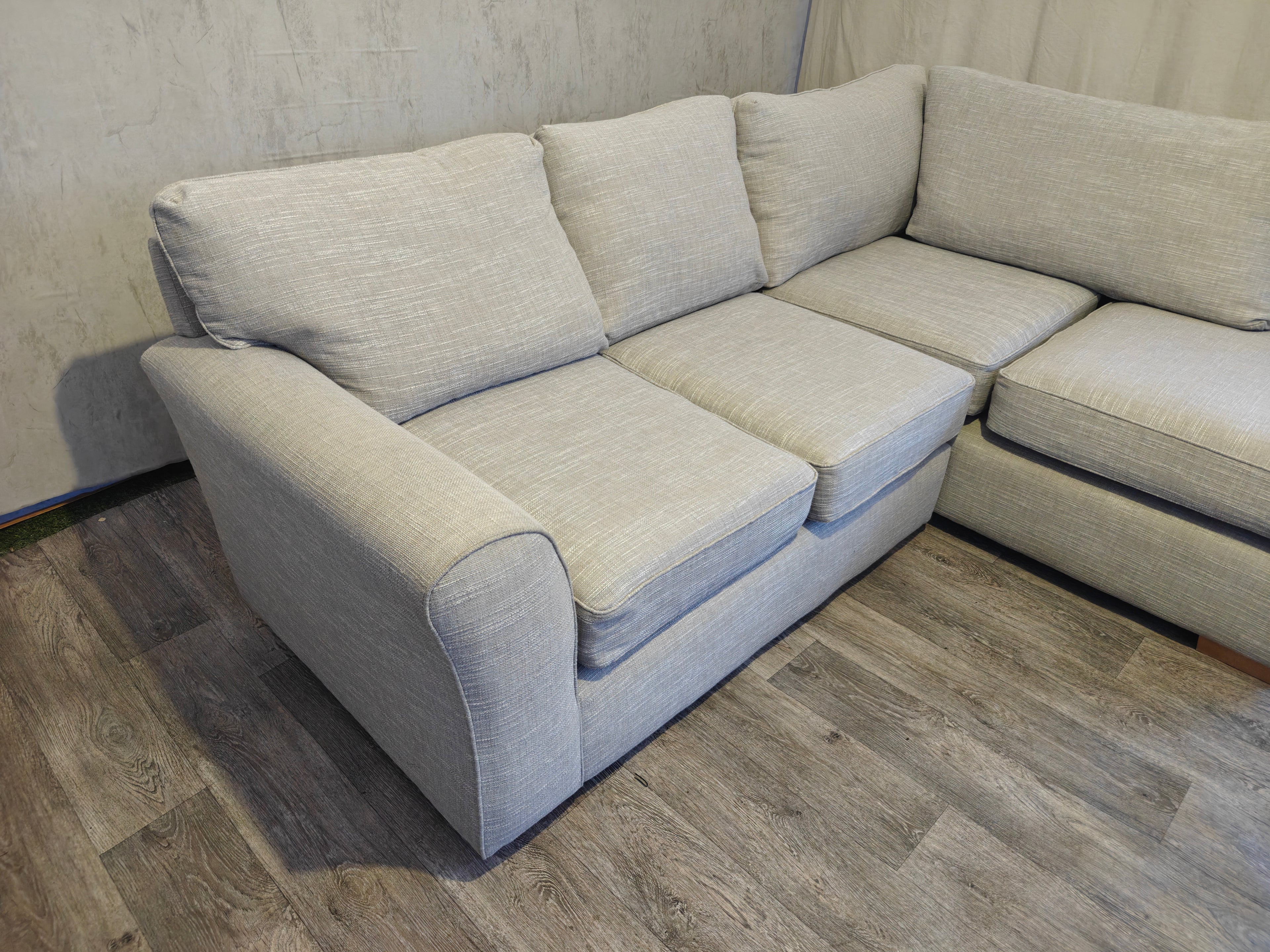 Light Grey NEXT Michigan II Sofa Right Hand Side