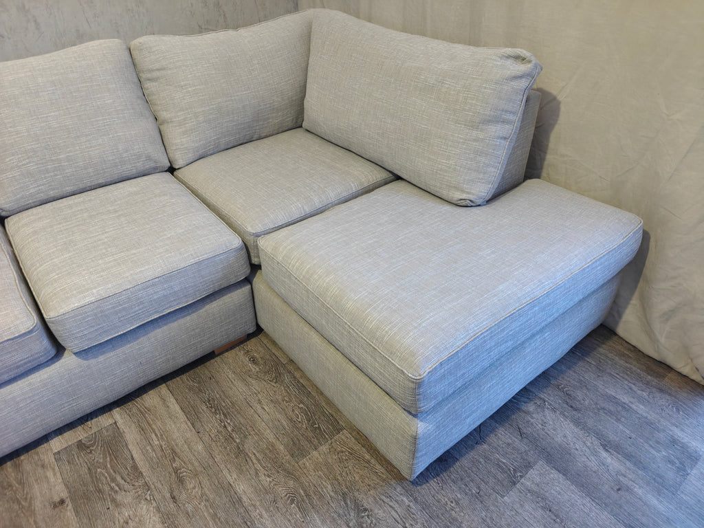 Light Grey NEXT Michigan II Sofa Right Hand Side