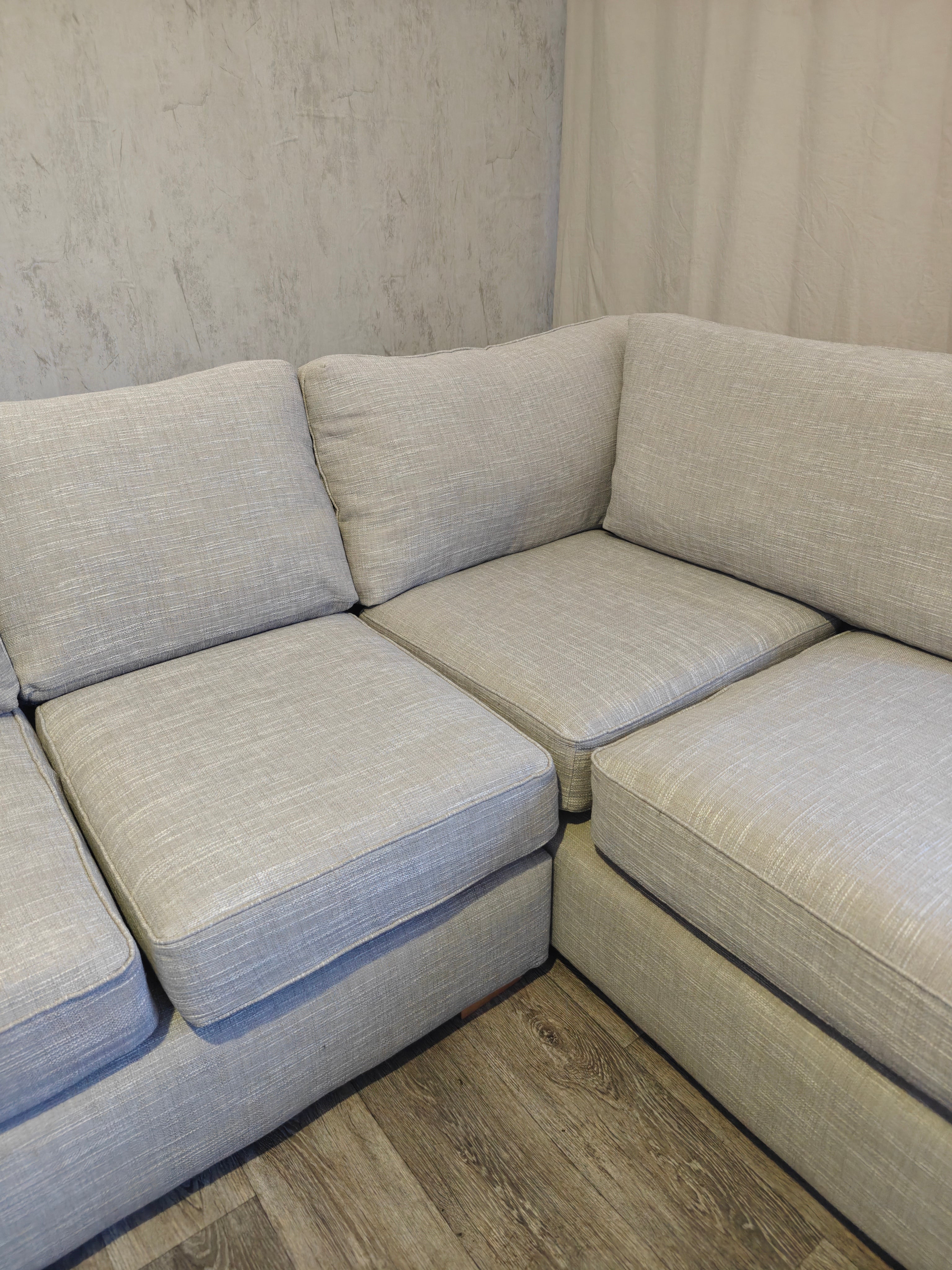 Light Grey NEXT Michigan II Sofa Right Hand Side