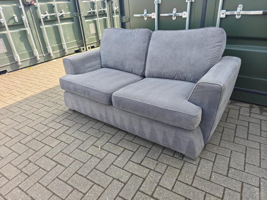 Grey DFS Freya Sofa Bed 2 Seater Excellent Condition