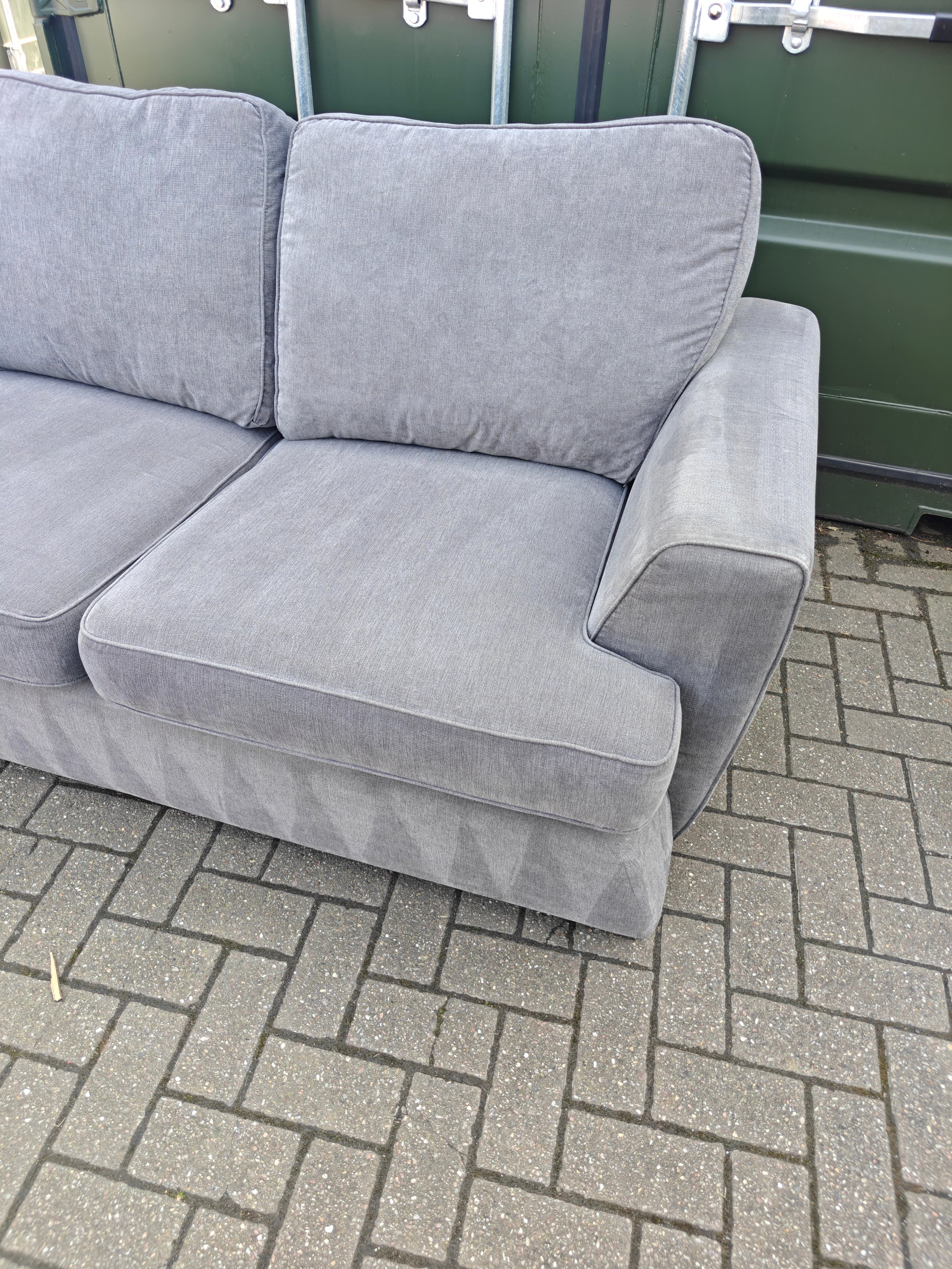 Grey DFS Freya Sofa Bed 2 Seater Excellent Condition