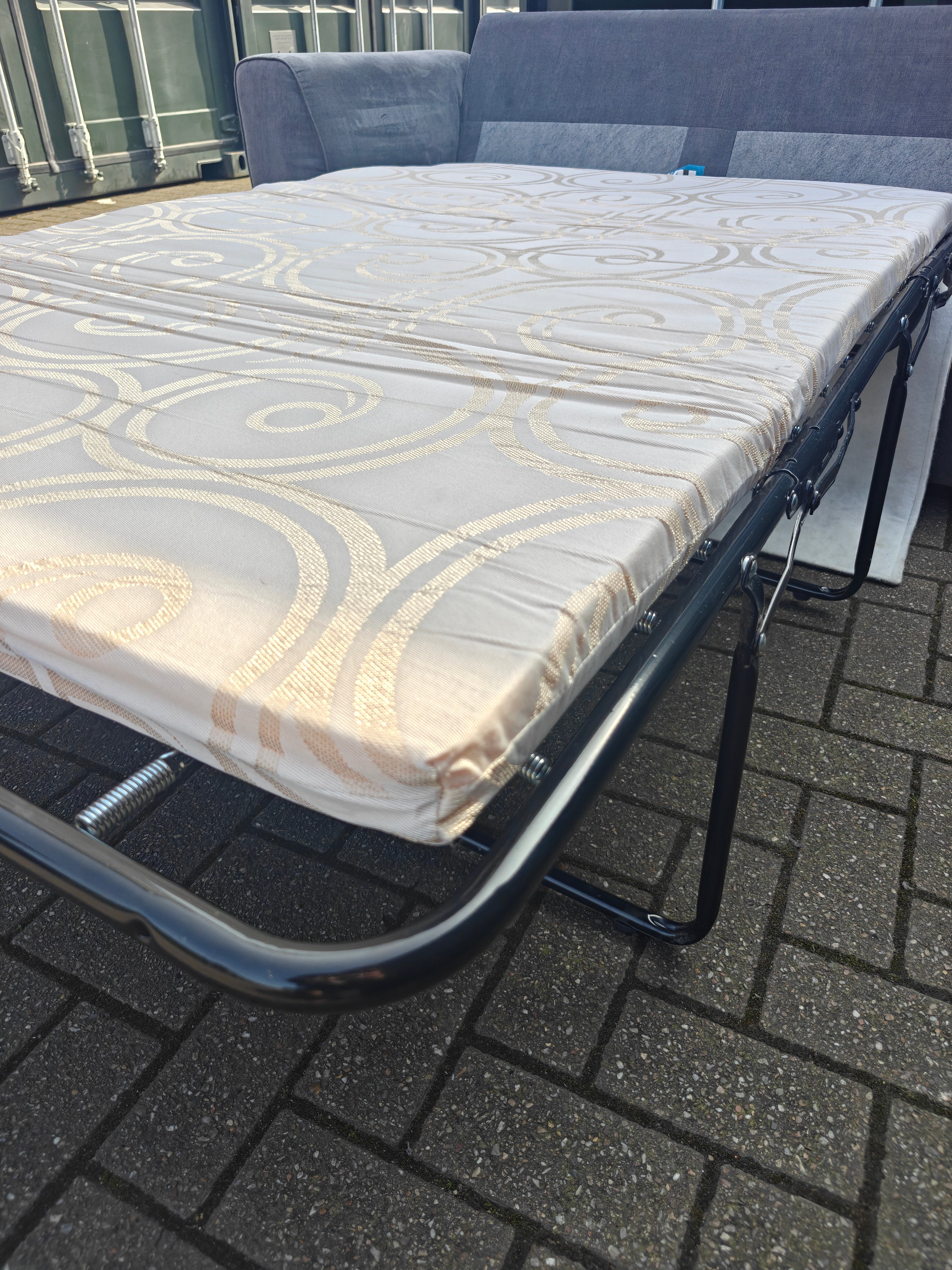 Grey DFS Freya Sofa Bed 2 Seater Excellent Condition