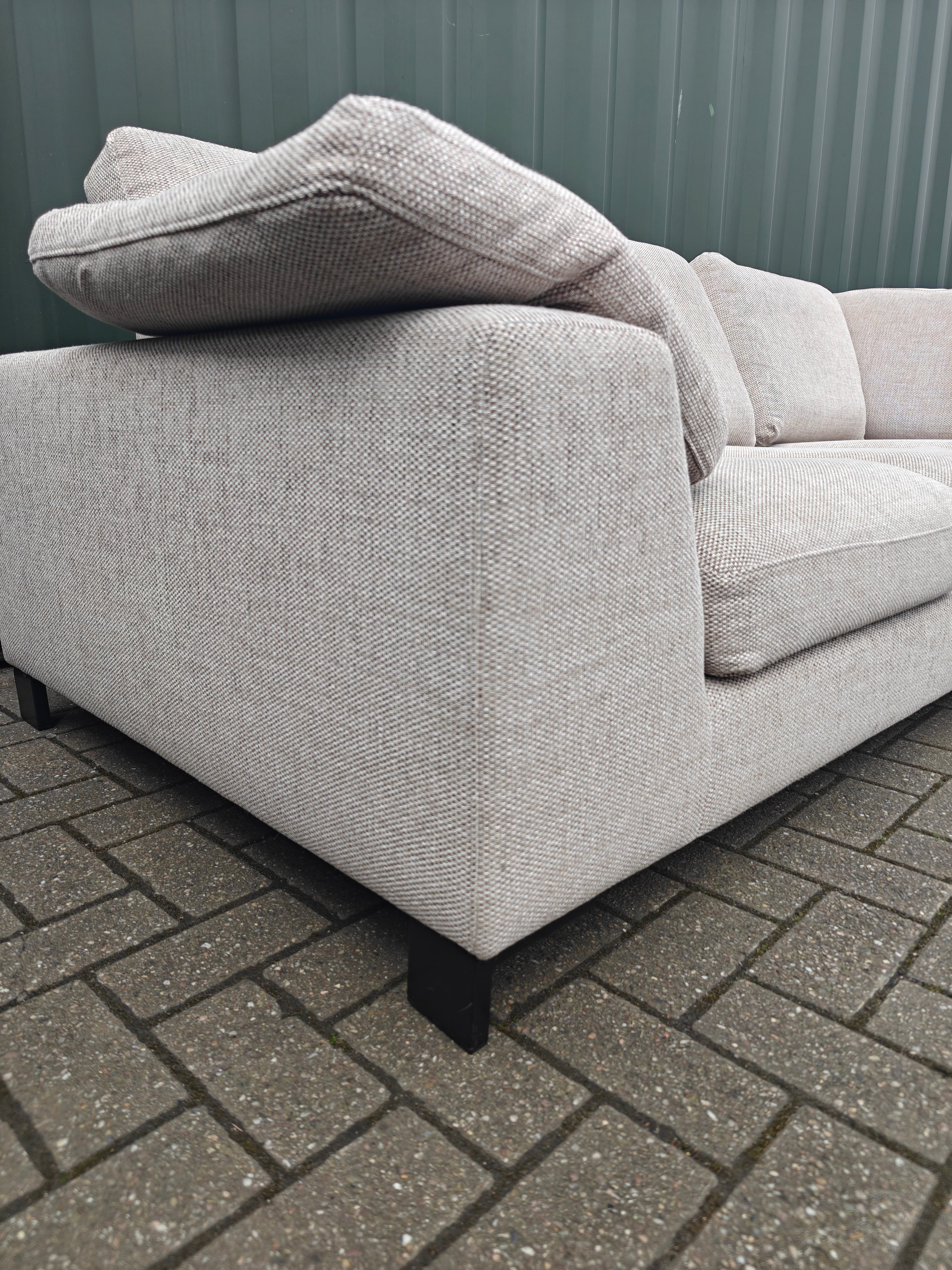 Large DFS Euphoria Corner Sofa – Sand/Beige