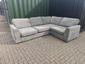 Grey DFS Orka Corner Sofa - With sun fade