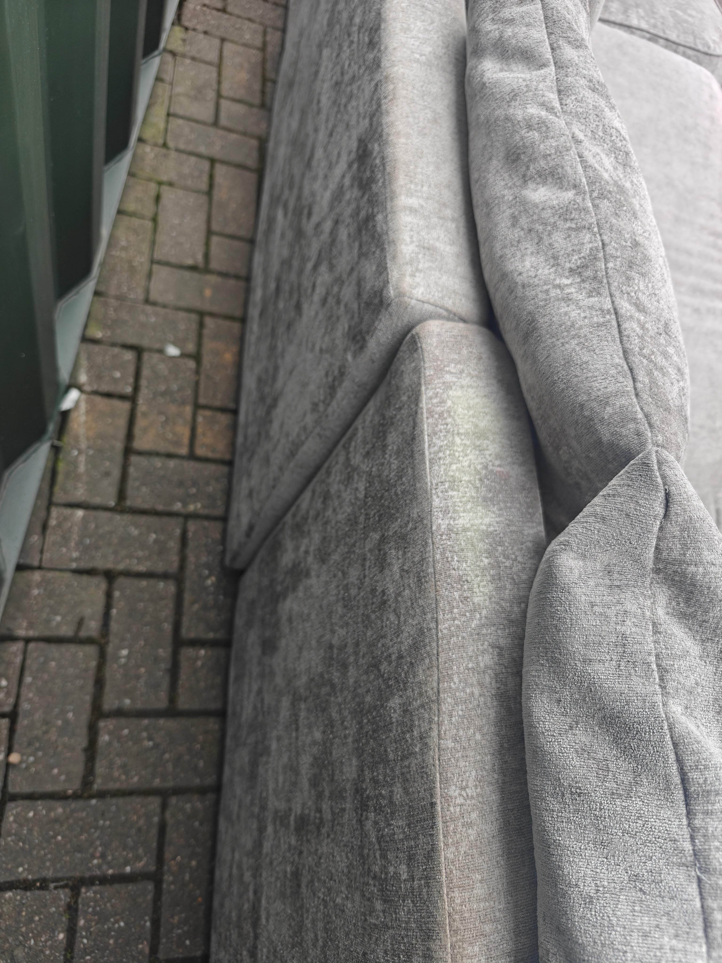 Large Grey U Shape Sofa