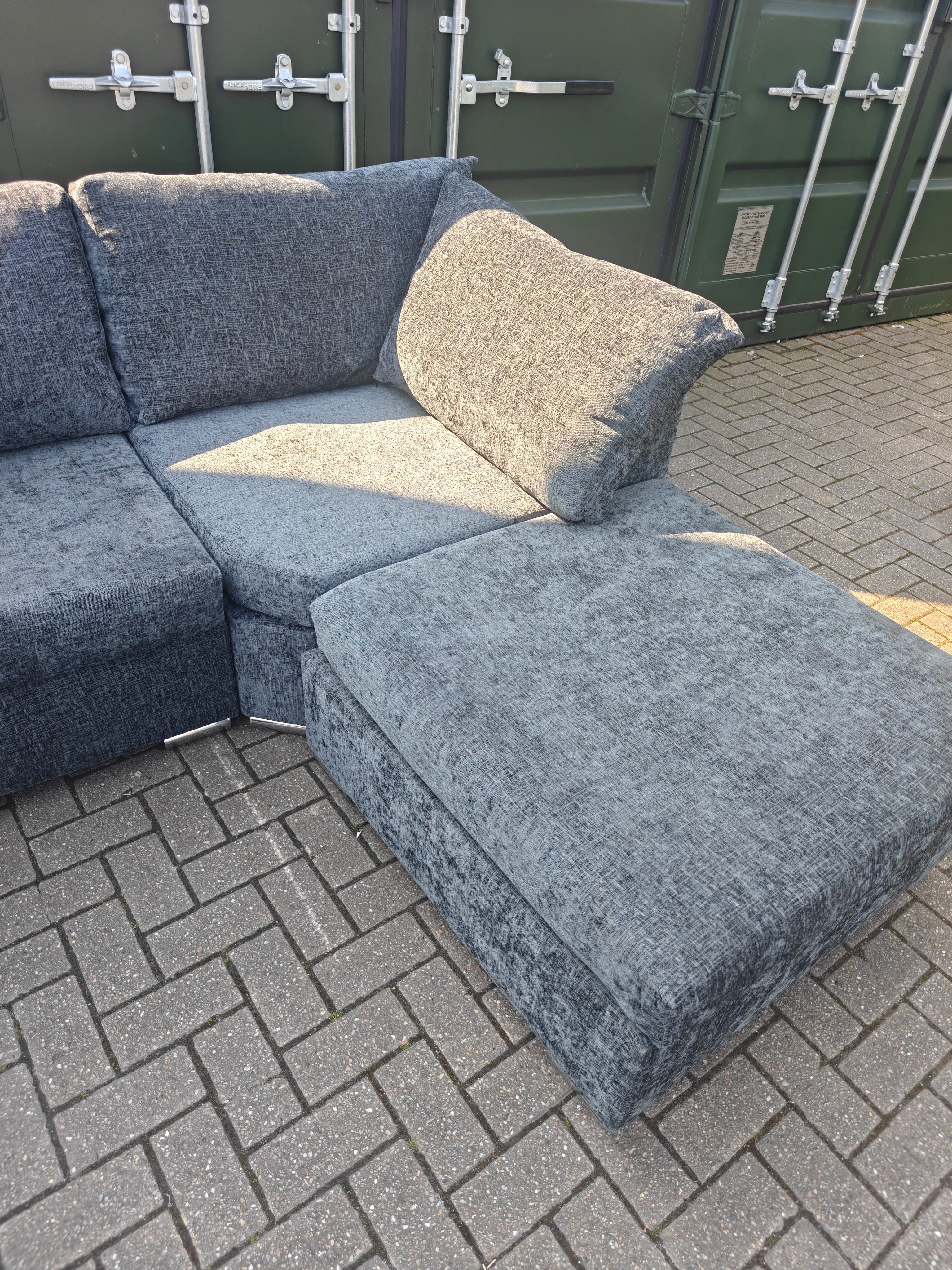 Grey Large U Shape Sofa