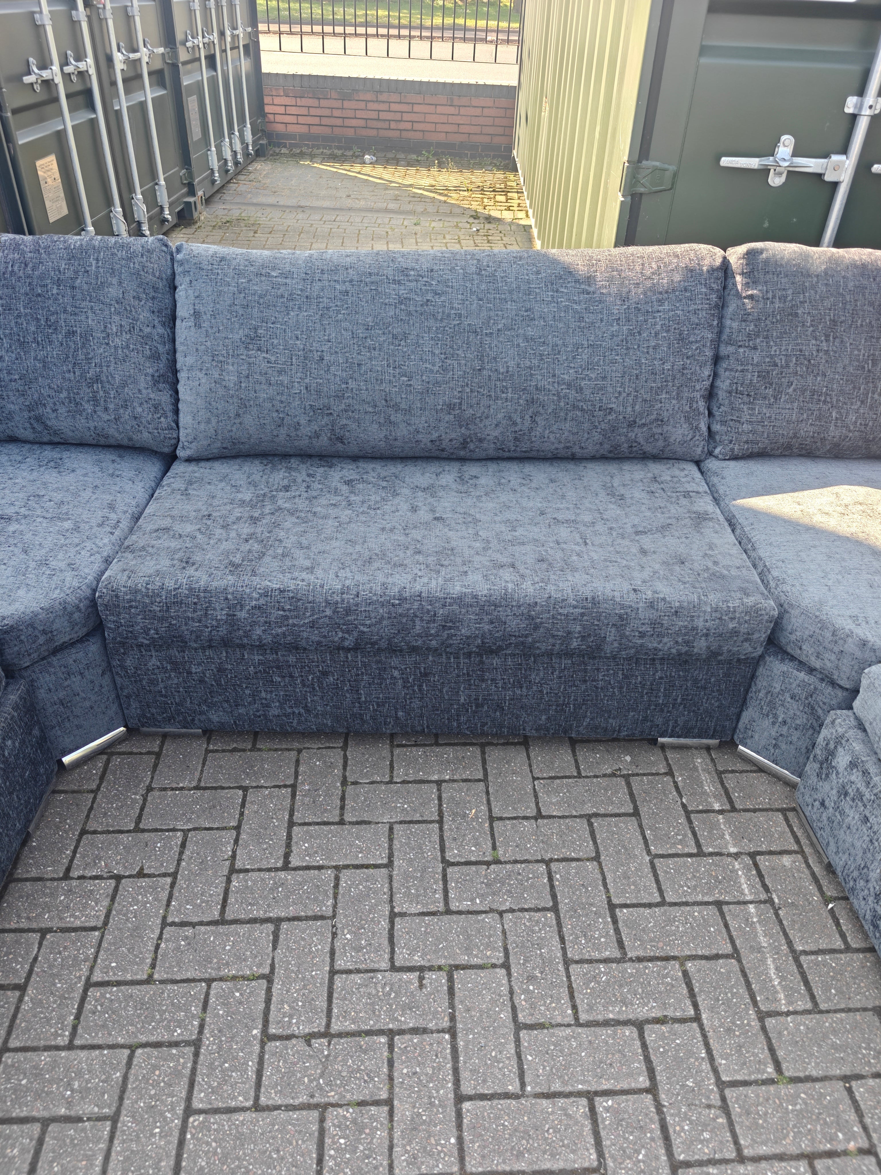 Grey Large U Shape Sofa