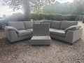 DFS Euphoria + Footstool Large Corner Sofa