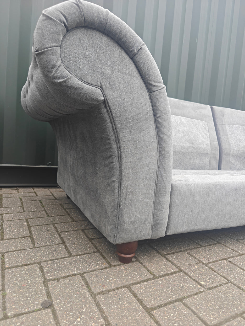 Grey Windsor Sofa Set 4+2 Seater + Footstool RRP