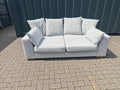 Ex Display DFS Plush 3 Seater Sofa – Light Grey