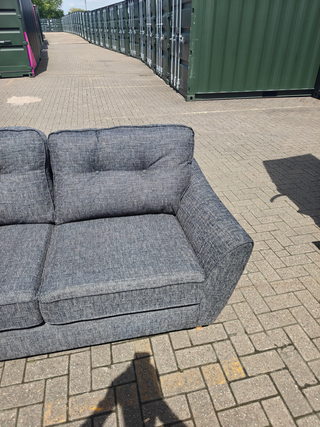 Ex Display Ashley Sofa Set 2 + 2 Seater – Slate Grey