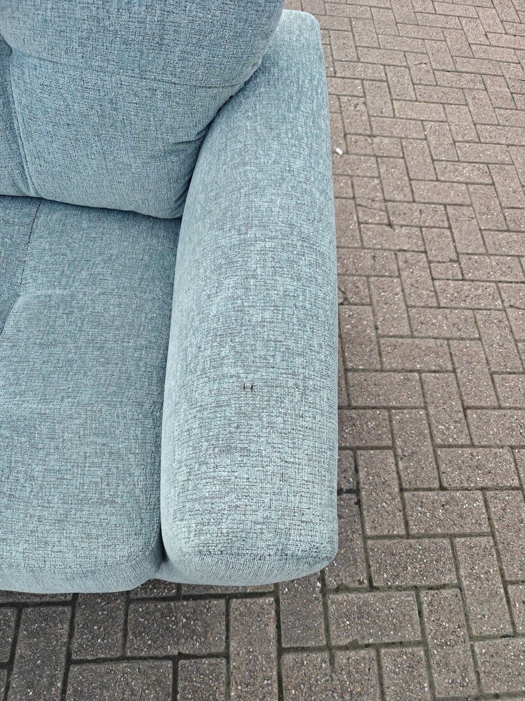 Ex Display Oak Furnitureland Eton Sofa Set 4 + 3 Seater