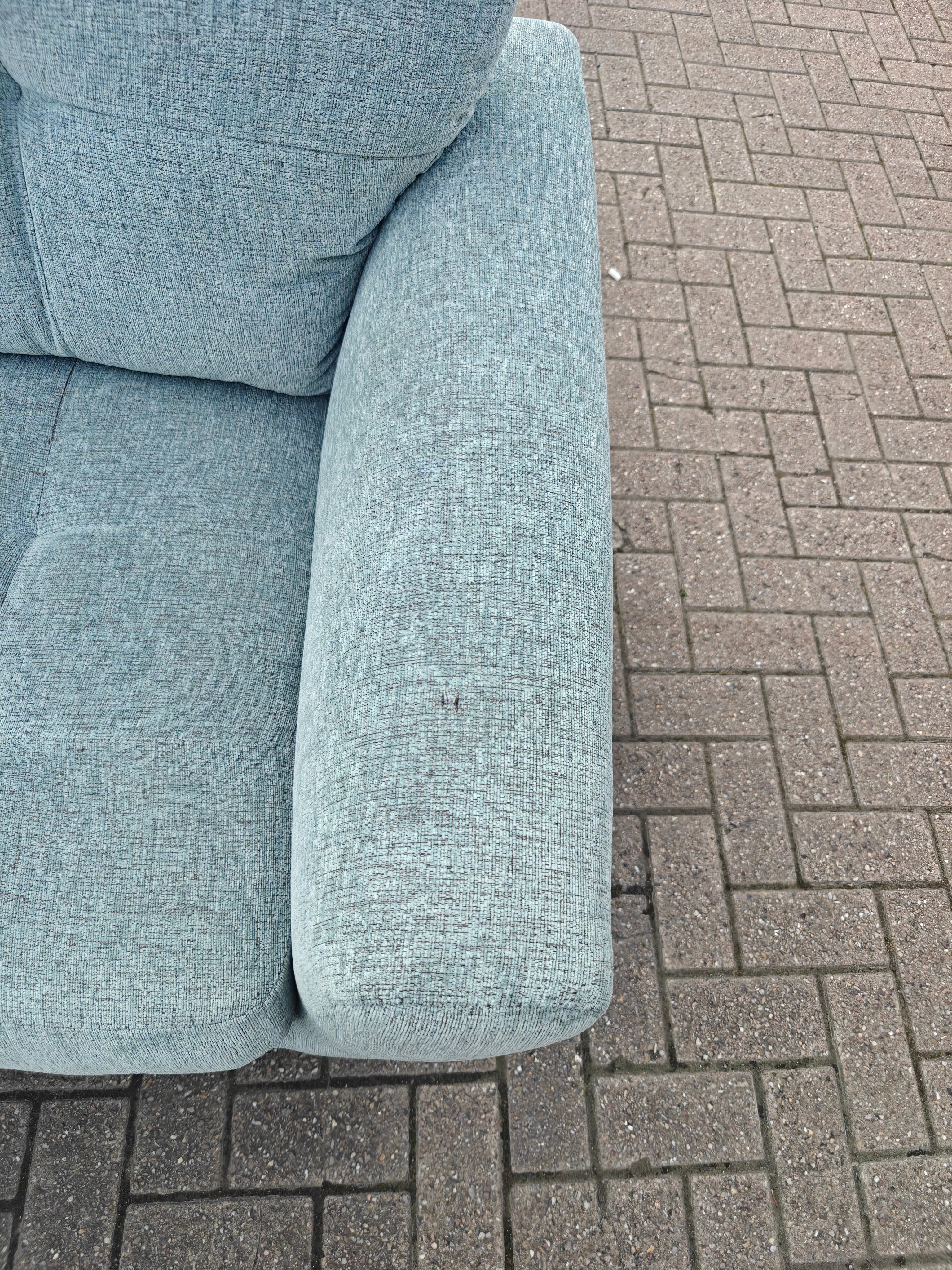 Ex Display Oak Furnitureland Eton Sofa Set 4 + 3 Seater