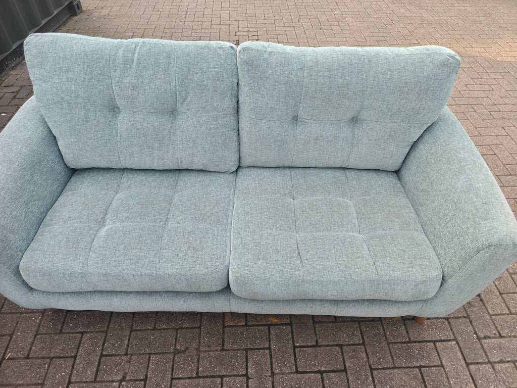 Ex Display Oak Furnitureland Eton Sofa Set 4 + 3 Seater
