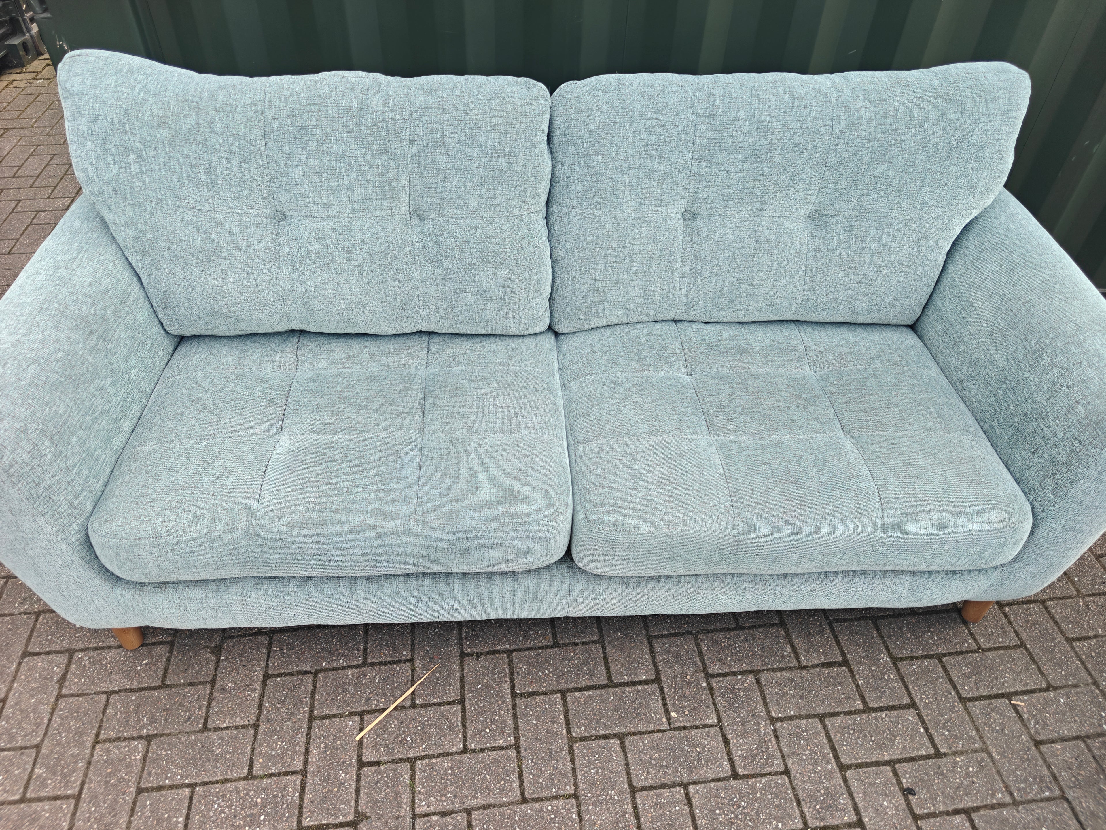 Ex Display Oak Furnitureland Eton Sofa Set 4 + 3 Seater