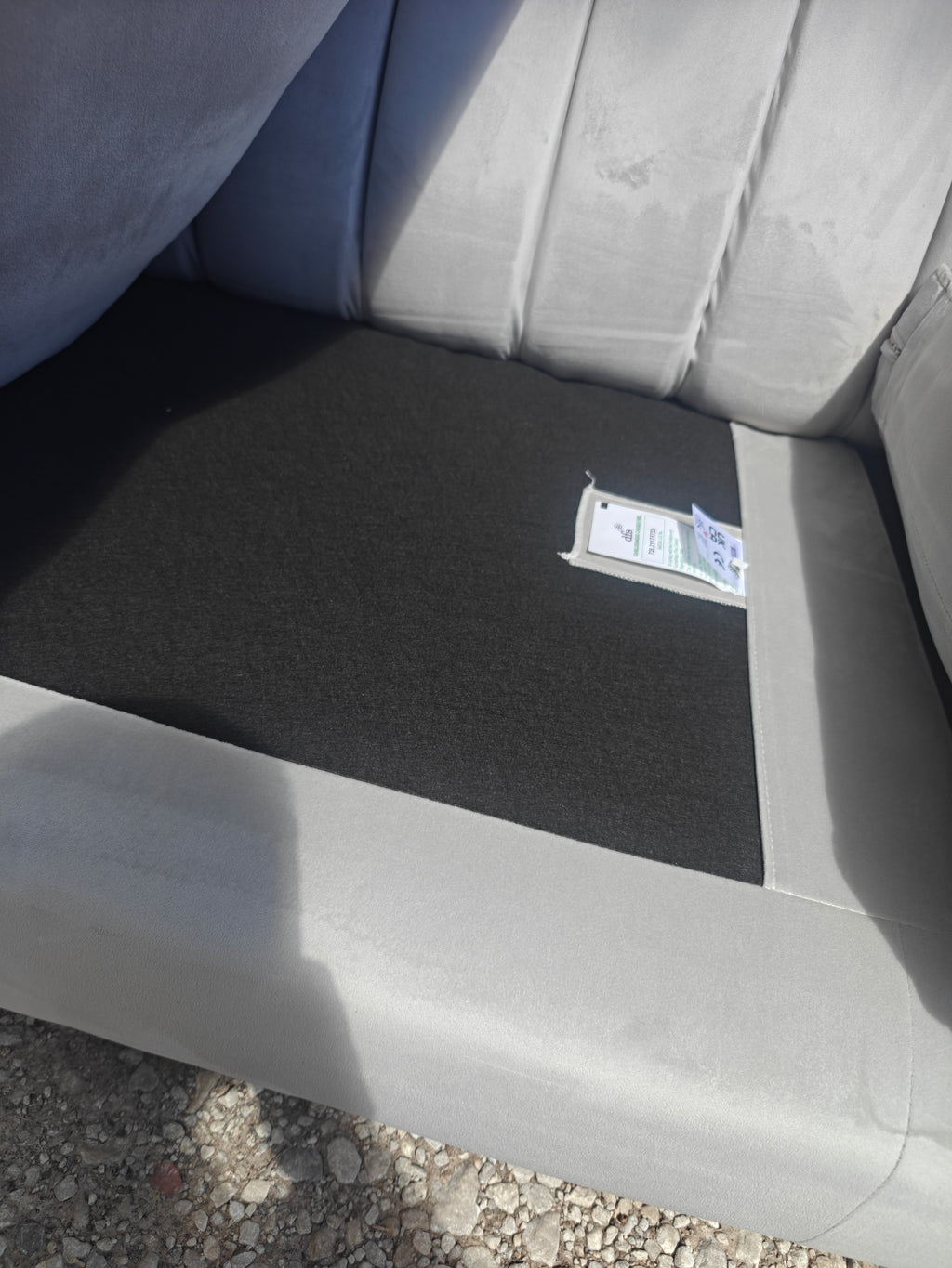 DFS Large 4 Seater Velvet Sofa – Like New