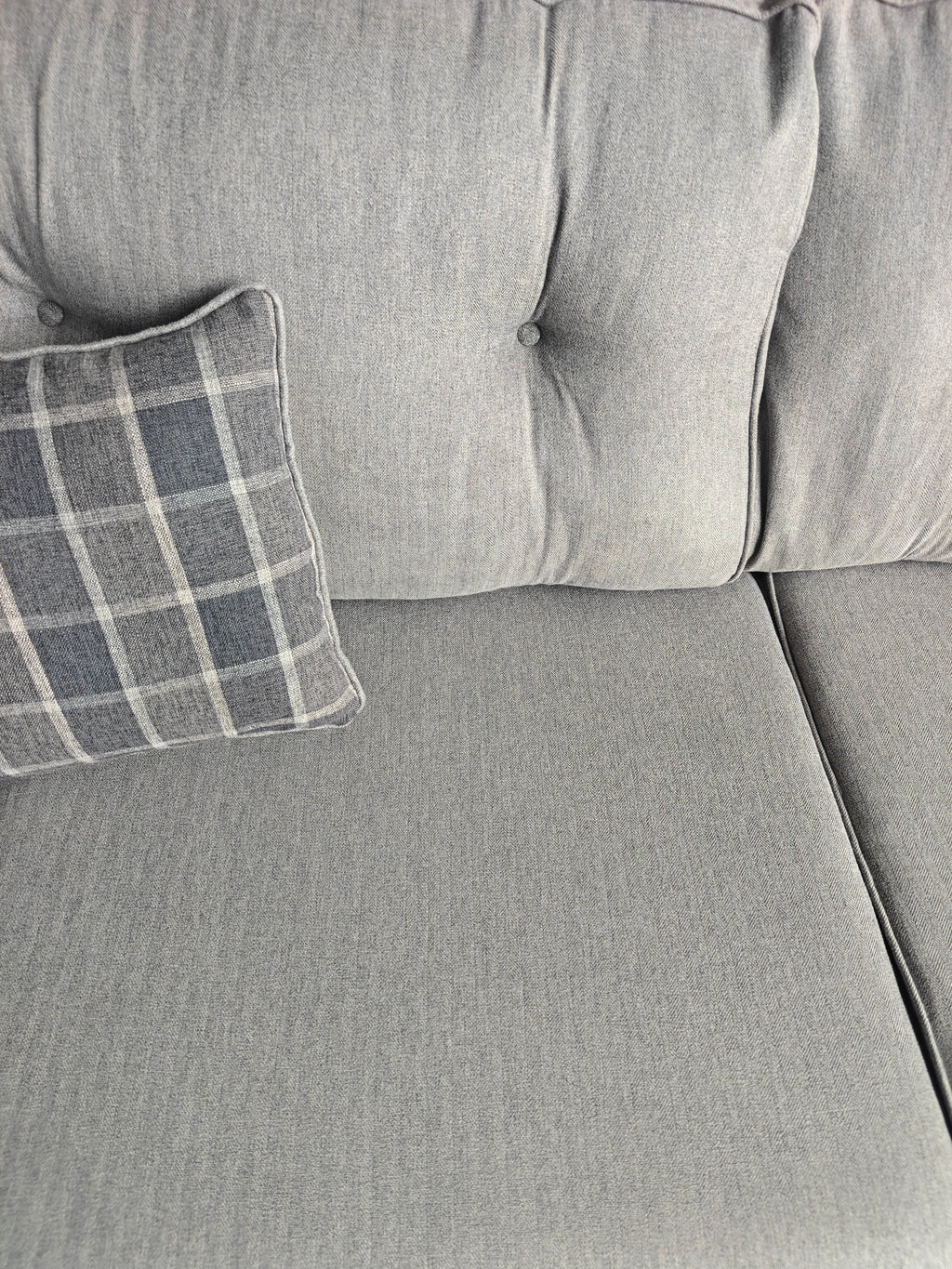 Large Grey Corner Sofa – Made in Great Britain