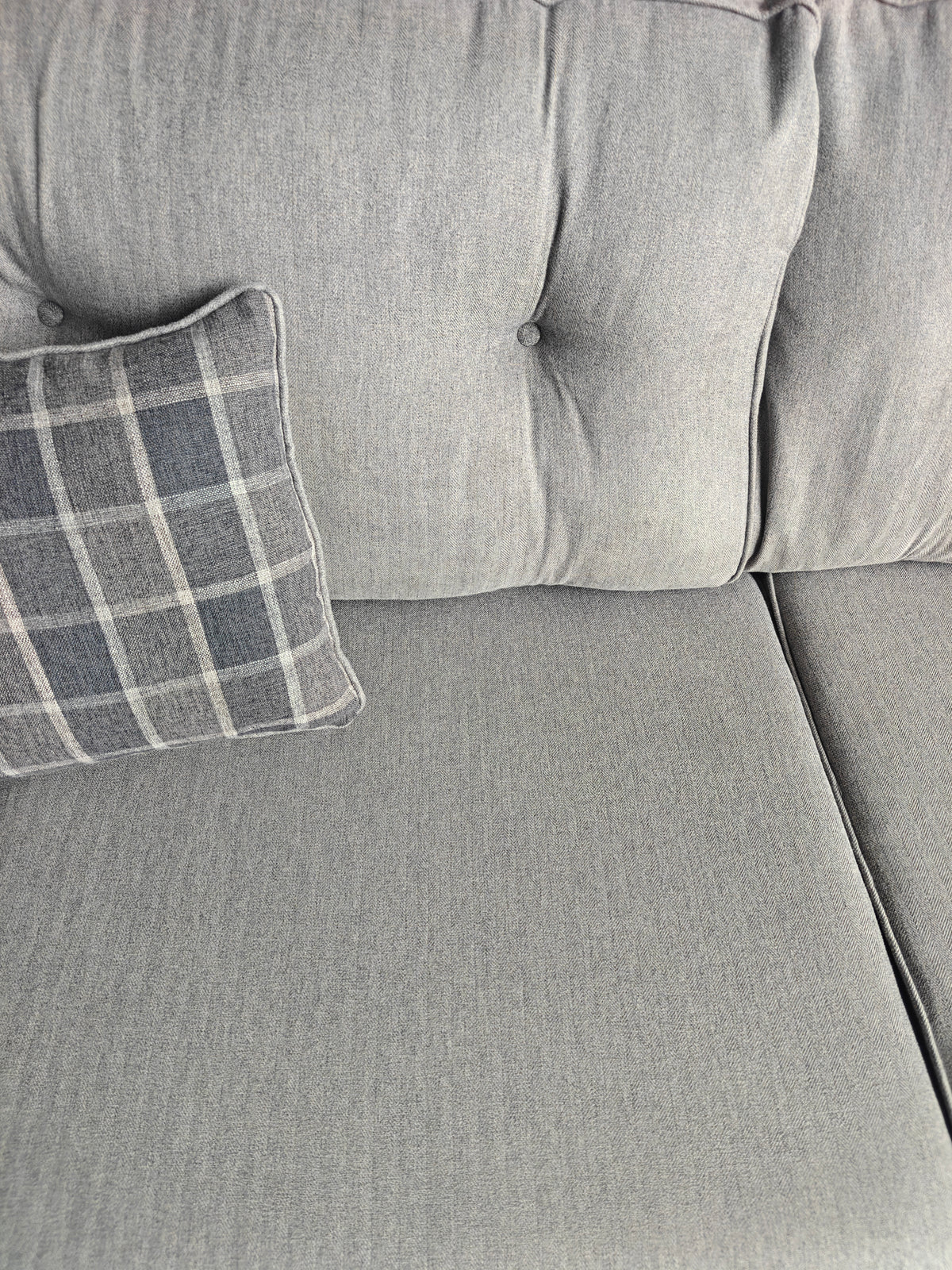 Large Grey Corner Sofa – Made in Great Britain