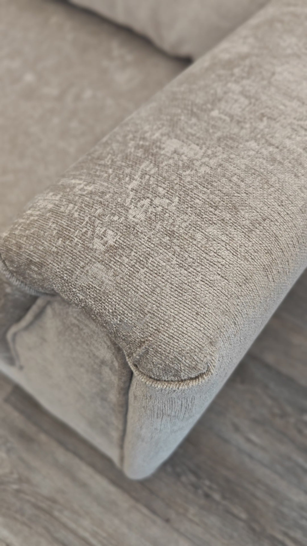 Light Grey Left Hand Side Corner Sofa