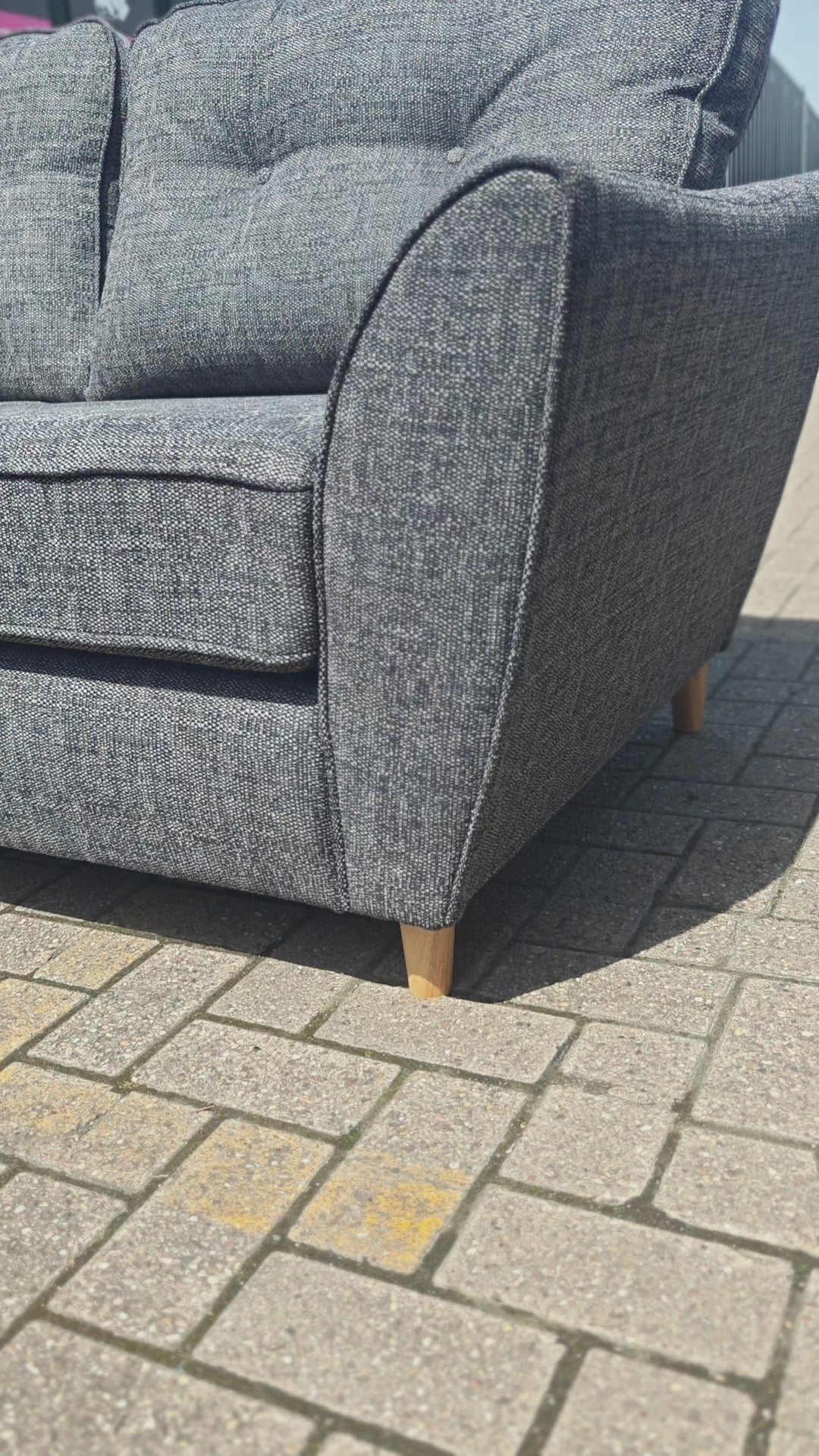 Ex Display Ashley Sofa Set 2 + 2 Seater – Slate Grey